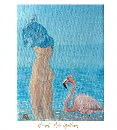 Flamingo qadın - Lady flamingo