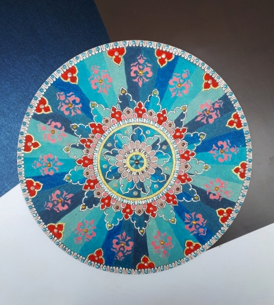 Dekorativ mandala